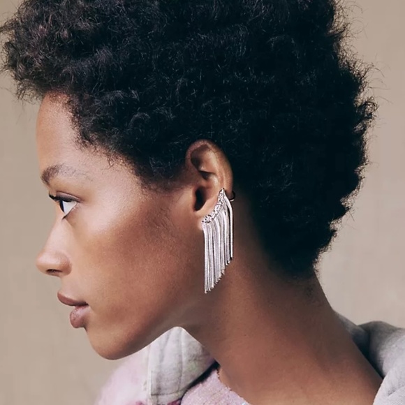 Kiss Kiss Ear Cuff Dangles | Free People - Picture 1 of 1